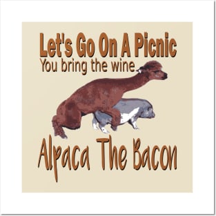 Alpaca The Bacon Posters and Art